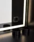 The Lounge Matte Black – Sminkebord med gjennomgående LED-belysning - Bilde 5